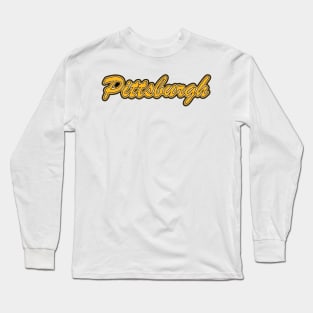 Football Fan of Pittsburgh Long Sleeve T-Shirt